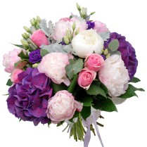 buchet cu bujori