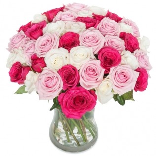 Buchet 39 trandafiri roz