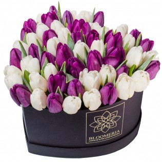 cutie aranjament cutie forma inima lalele pret ieftine premiumlux,cutie in forma de inima cu lalele ieftine lux frumoasa deosebita cadou,cutie inima lalele livrare gratuita bucuresti emag afi online aniversare zi de nastere