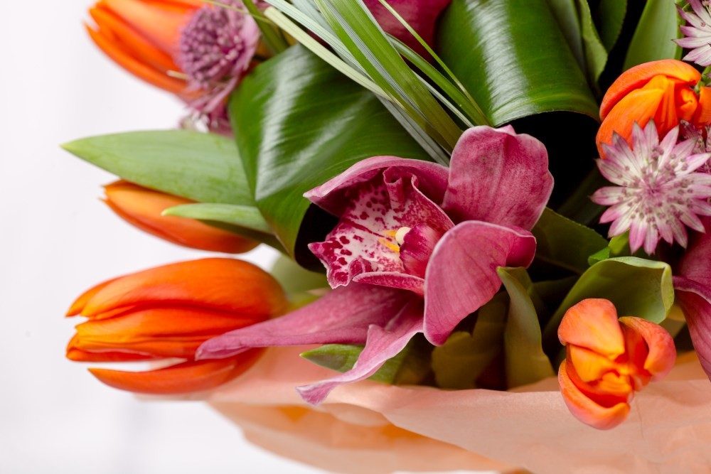 buchet romantic cu amarilis
