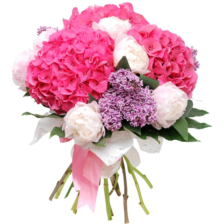 buchet hortensie