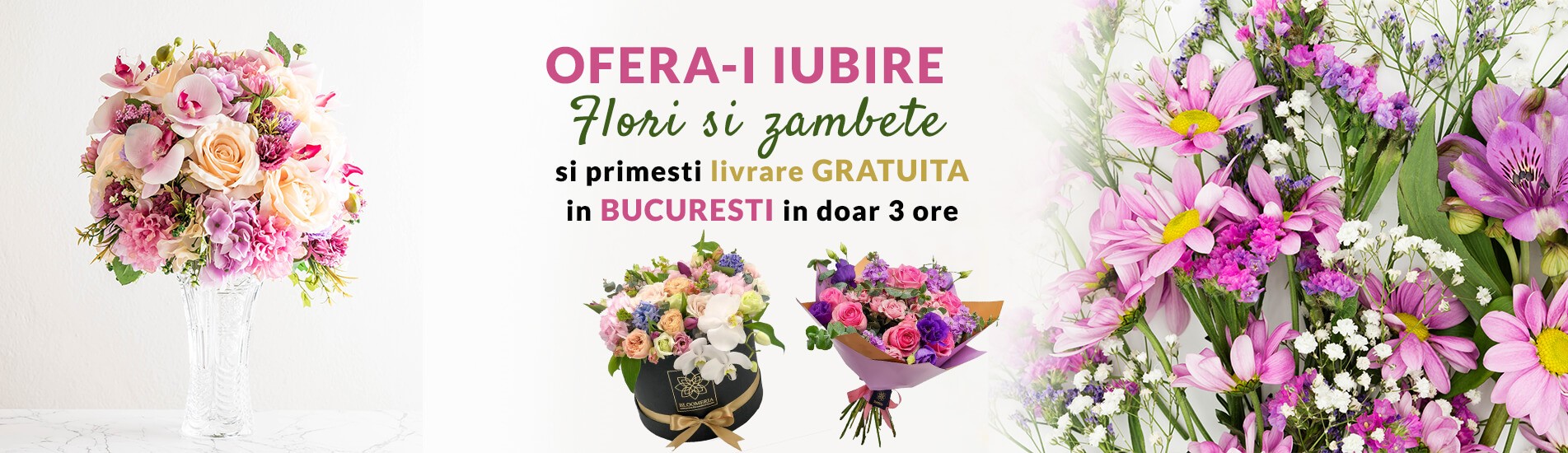 livrare flori Bucuresti florarie online